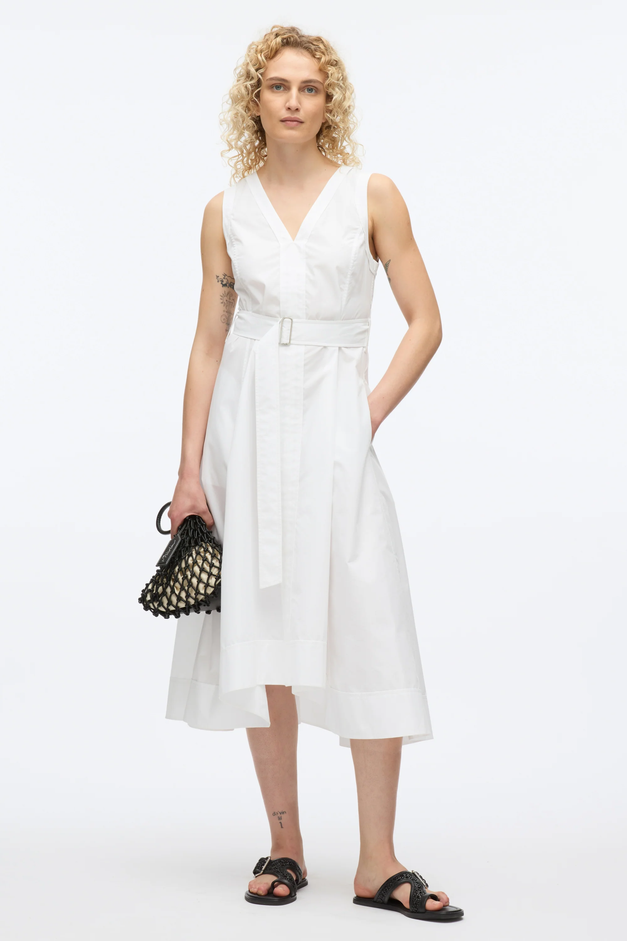 Crisscross Back Midi Dress - Image 6