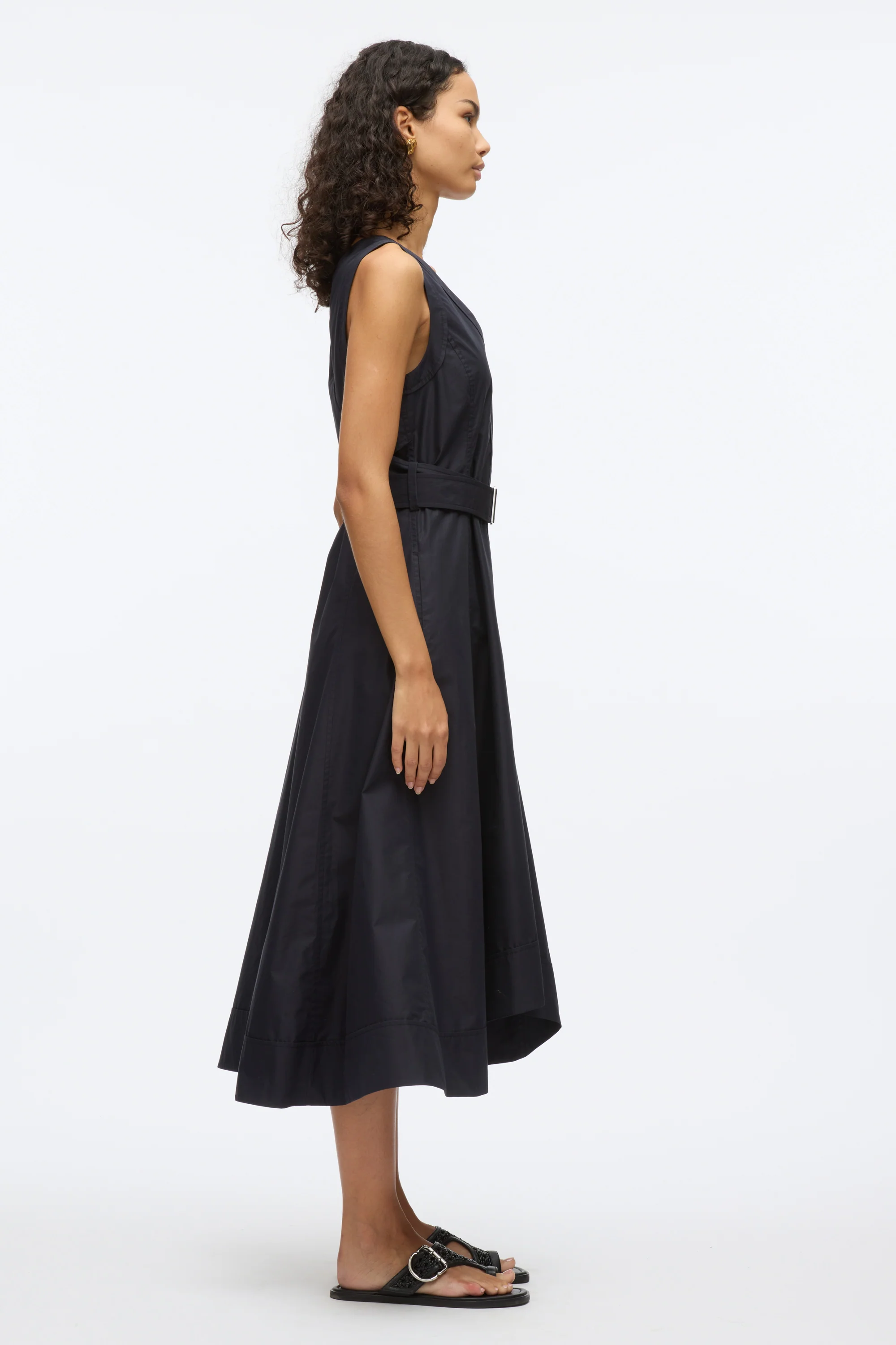 Crisscross Back Midi Dress - Image 3