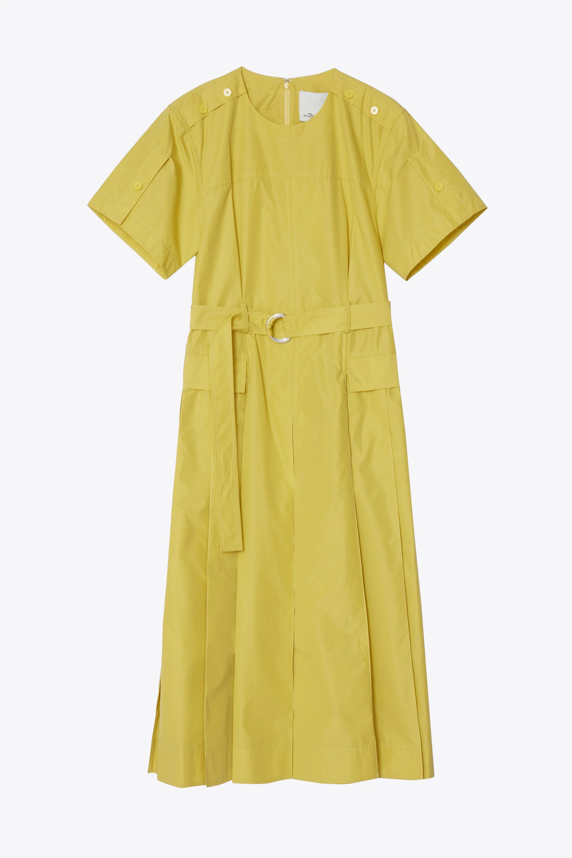 Utility Dress with D-Ring Belt - Image 3