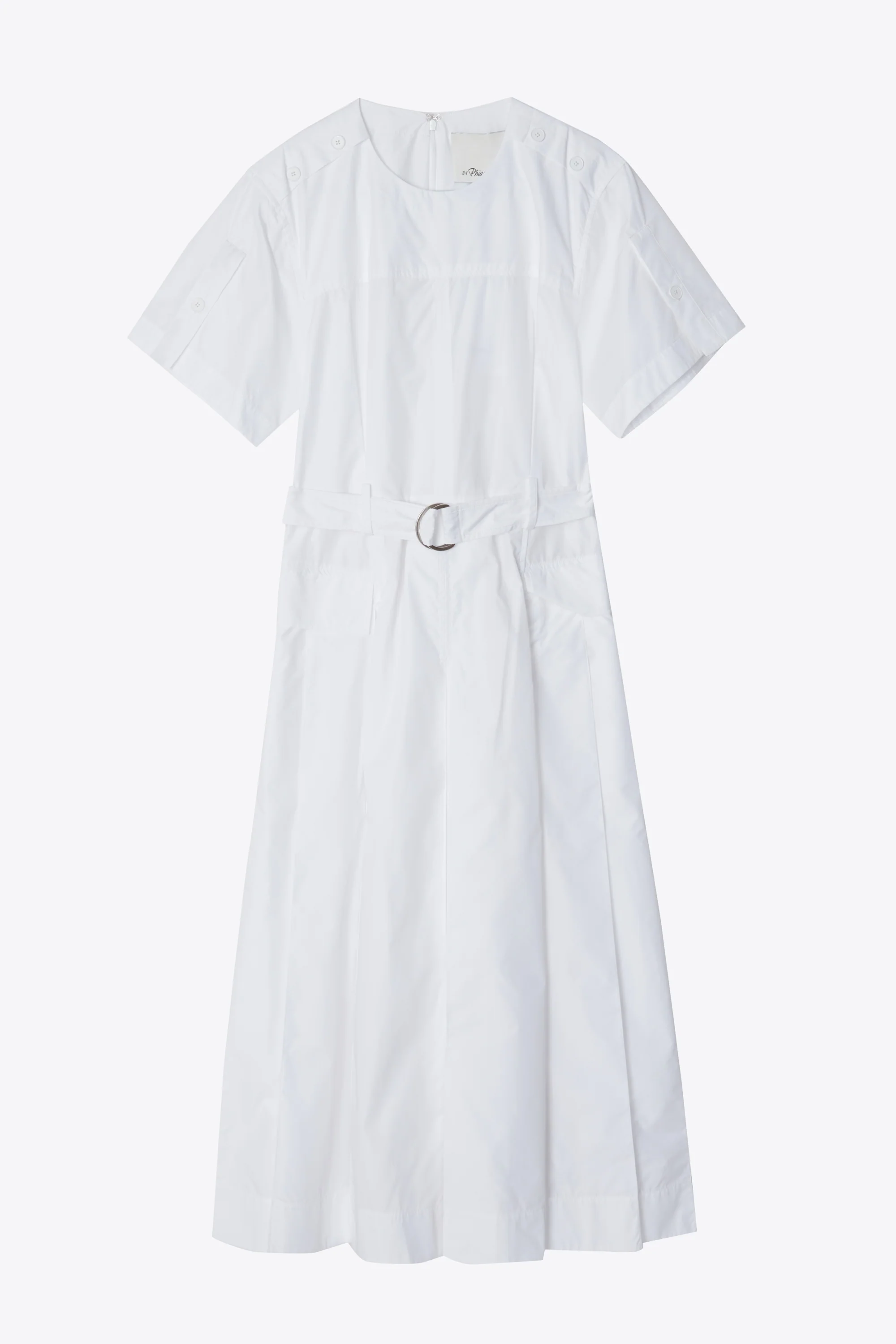 Utility Dress with D-Ring Belt - Image 4