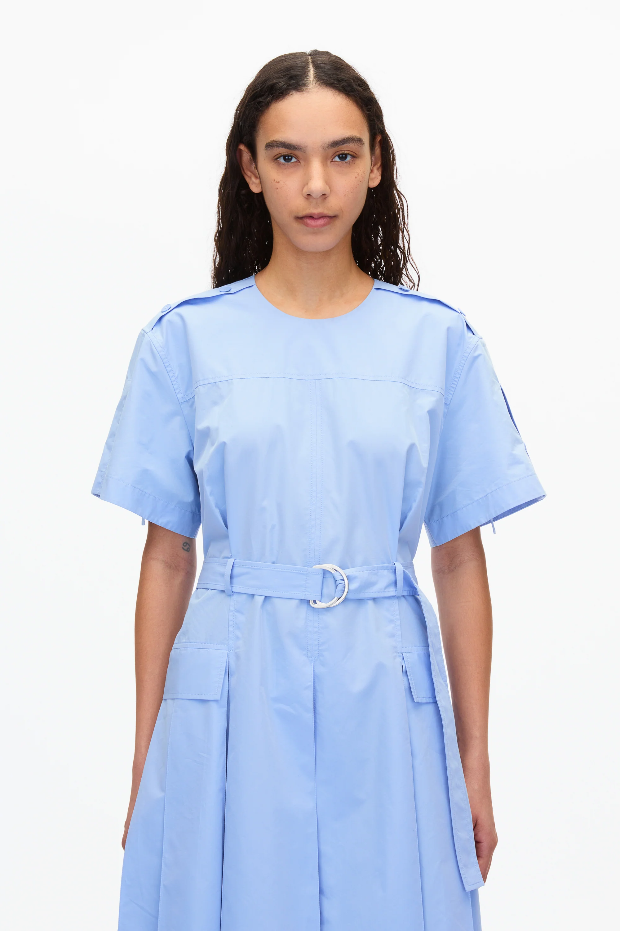 Utility Dress with D-Ring Belt - Image 6