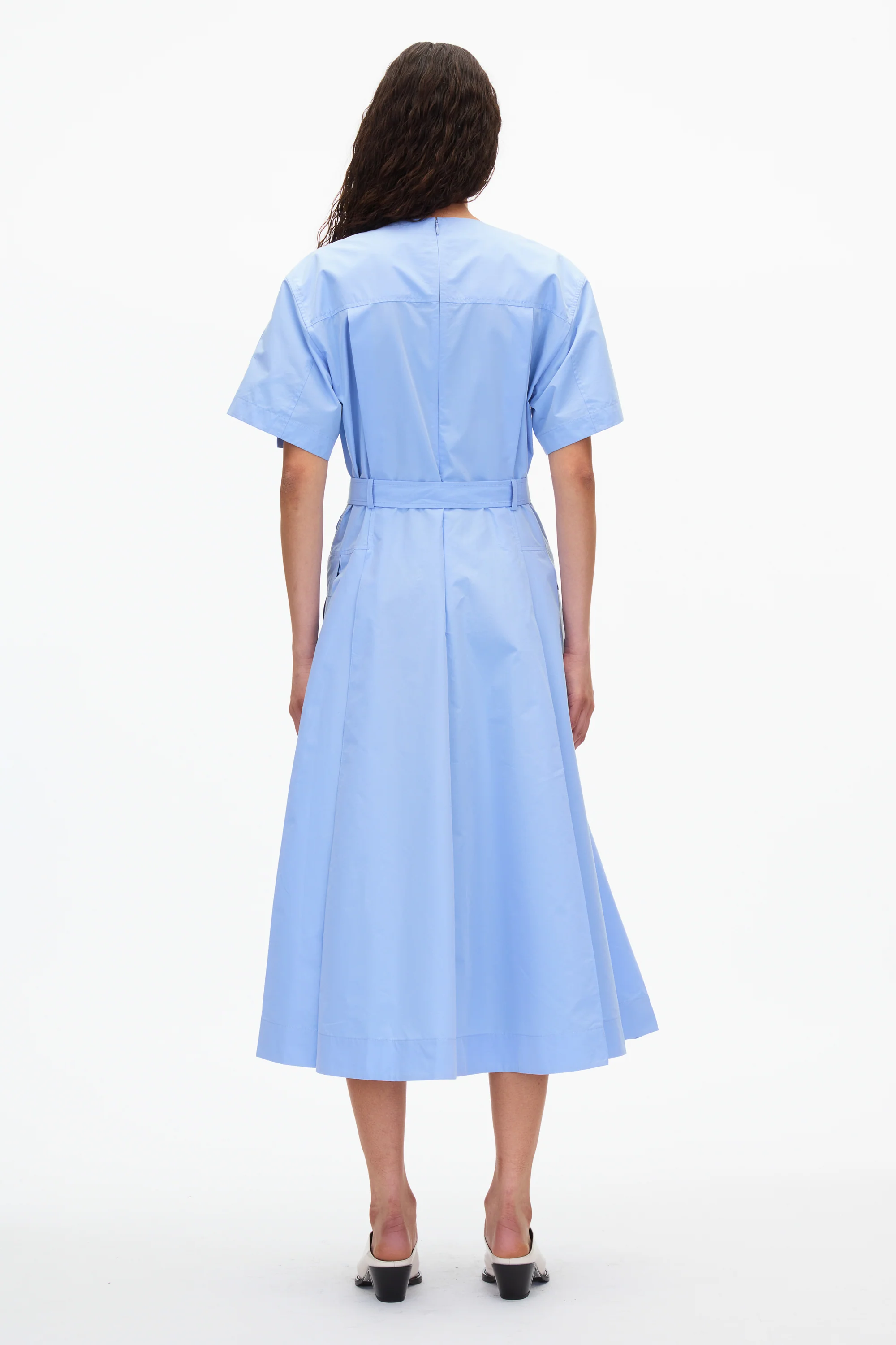 Utility Dress with D-Ring Belt - Image 8