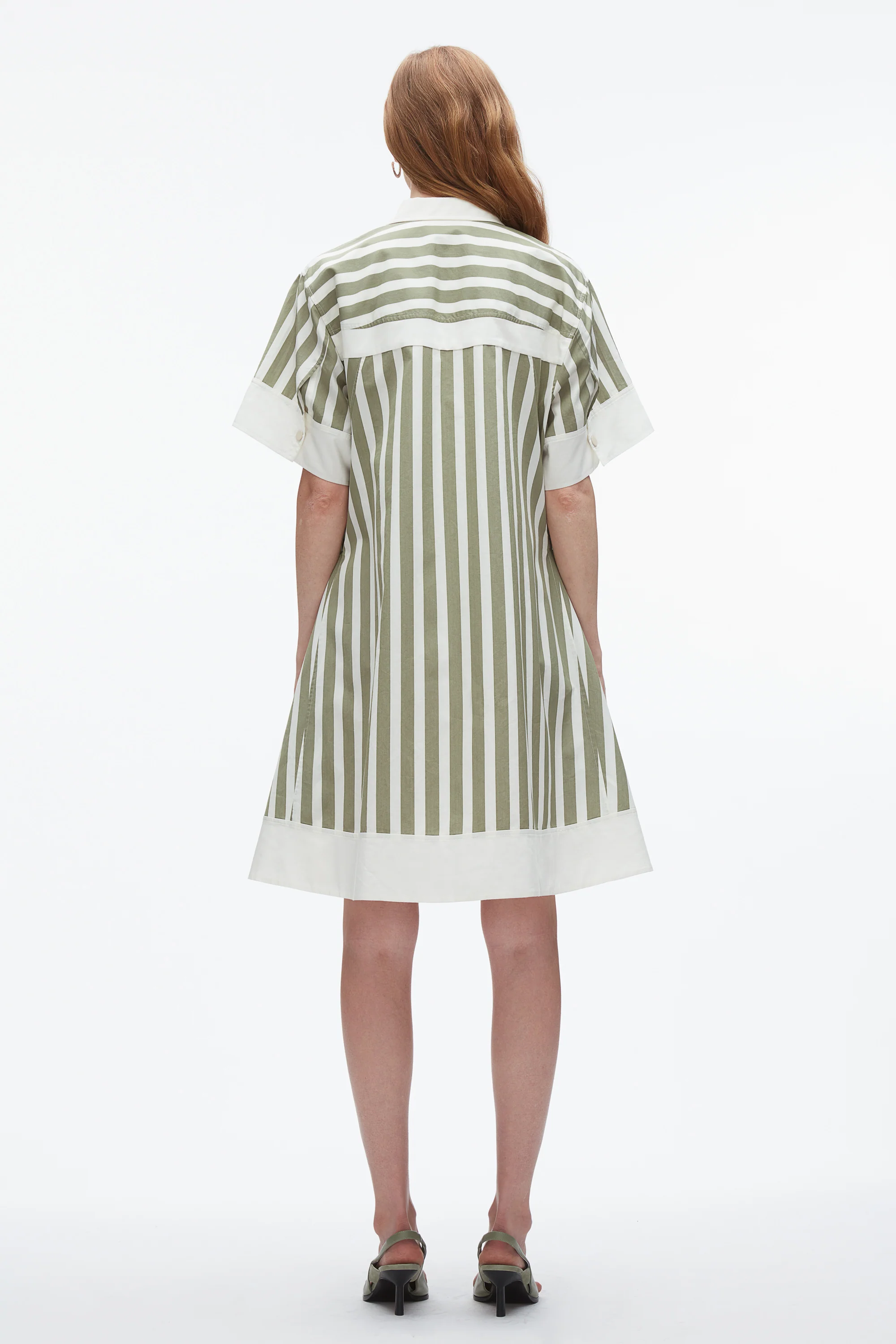 Stripe Shirt Dress - Image 5