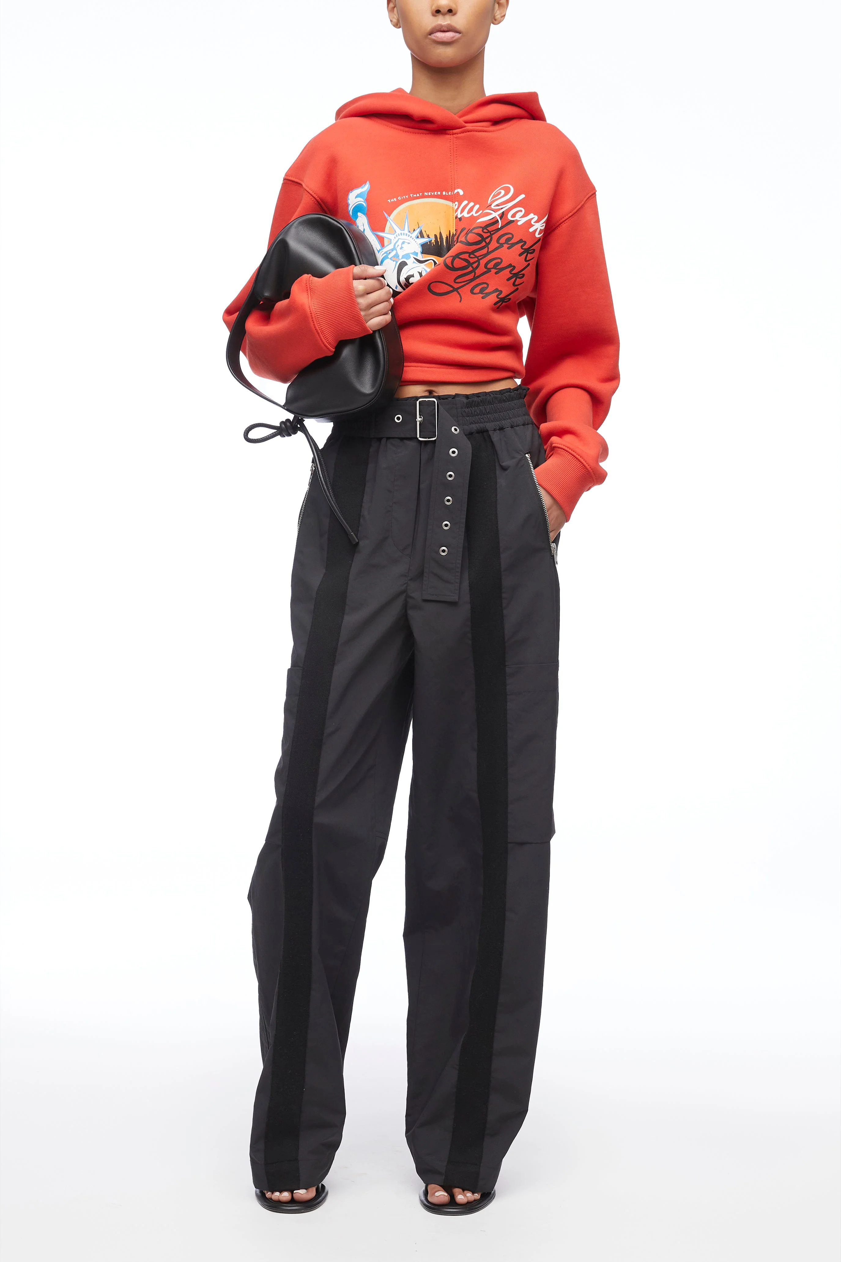 We Are NY Front Wrap Hoodie - Image 5